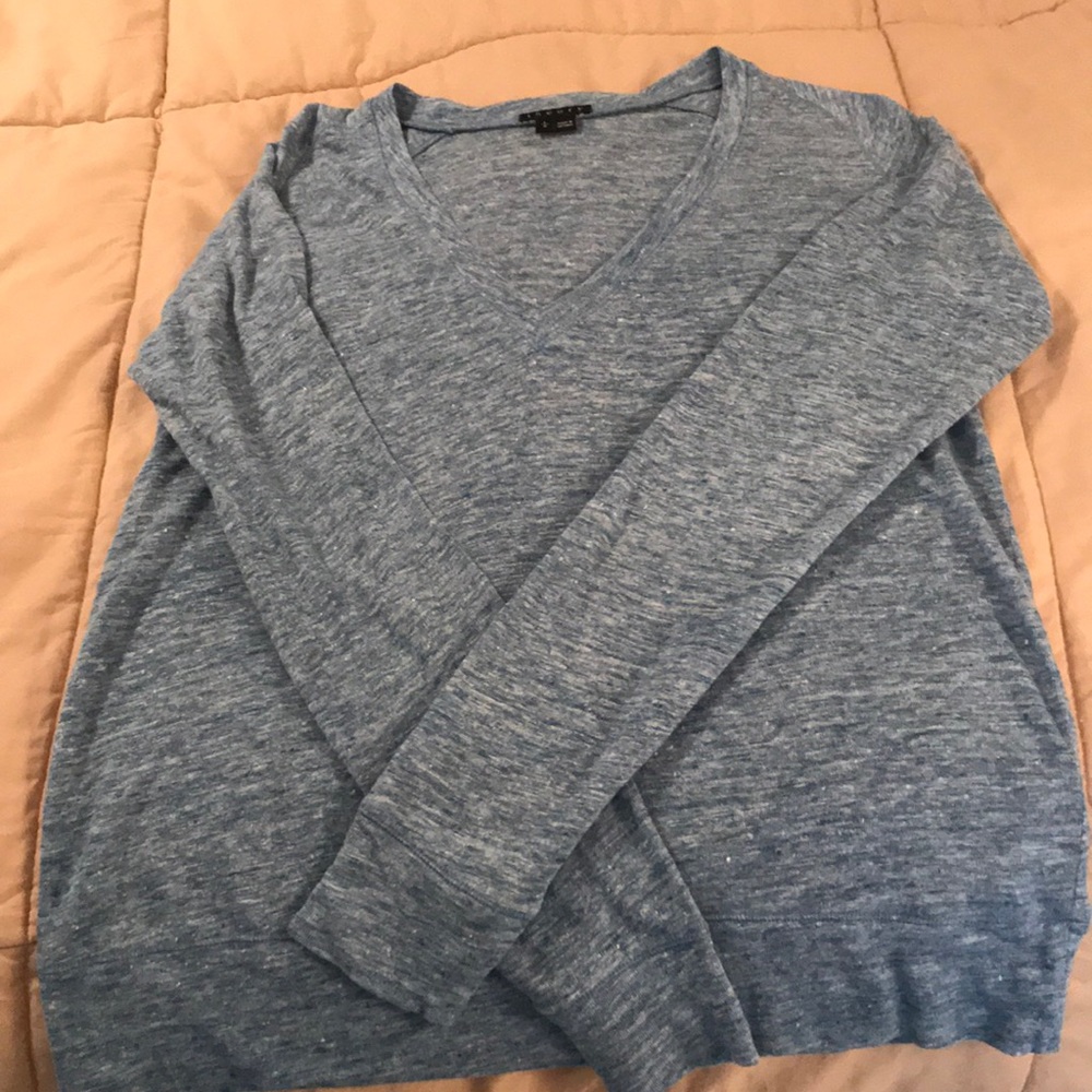 Theory linen sweater